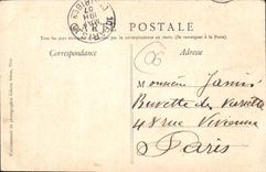 CPA Menton Promenade du Midi pendant la Musique 