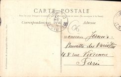 CPA Menton la Jetee et Garavan 