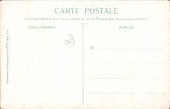 CPA Menton la Plage et Roches Rouges Frontiere 