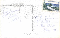 CPA St Martin Vesubie vue generale 