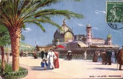 CPA Nice la jetee promenade 