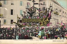 CPA Carnaval de Nice Char du dieu Mars 