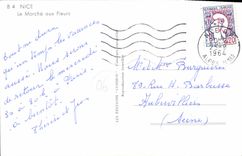 CPA Nice le Marche aux Fleurs 