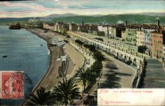 CPA Nice vue prise a l'Escalier Lesage 