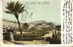 CPA Nice le casino et les Nouveaux jardins 