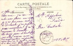 CPA Cannes la place Pyriel les Escaliers 