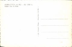 CPA Peira Cava Sentier dans la foret 