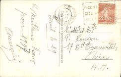 CPA Beuil La route dans les Gorges du Cians 