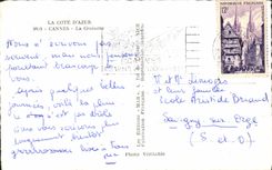 CPA La Cote d'Azur Cannes La Croisette 