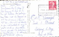 CPA Souvenir de Cannes 