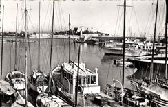 CPA Antibes Le Pont et le Fort Carre 