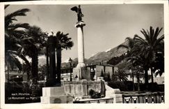 CPA Menton Le Monument aux Morts 