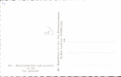 CPA Roquebrune cap Martin Vue generale
