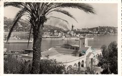 CPA Villefranche sur mer la gare maritime et l'escadre 