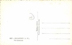 CPA Le Cannet vue generale 