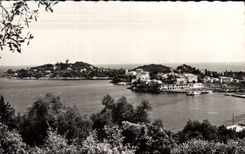 CPA Saint Jean Cap Ferrat le part et la Pointe St Hospice 