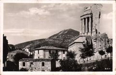 CPA La Turbie la tour d'Auguste et le Mont Agel 