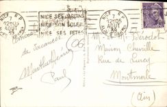 CPA Beaulieu sur Mer Beaulieu et Saint Jean Cap Ferrat vue generale