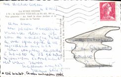 CPA La Suisse Nicoise St Martin Vesubie vue generale au fond la Cime Archas et la Cime de la Valette