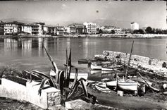 CPA Antibes vue prise de la route du Cap 