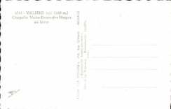 CPA Valberg Chapelle Notre Dame des Neiges en hiver 