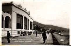 CPA Menton le Nouveau Casino Municipal Roger Swassal Architecte 