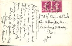 CPA Menton le Nouveau Casino Municipal Roger Swassal Architecte 