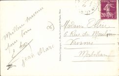 CPA Golfe Juan le Port et le Grand Palais 