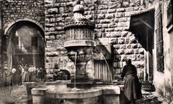 CPA La Cote d'Azur Vense la Jolie La Fontaine du Peyra 