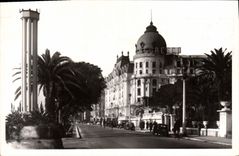 CPA Nice La Promenade des Anglais et l'Hotel Negresco 