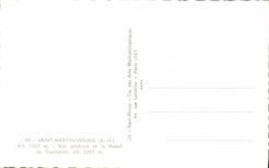 CPA Saint Martin Vesubie vue generale et le Massif du Tournairet