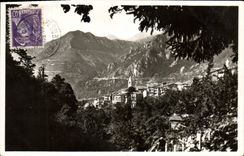 CPA La Suisse Nicoise St Martin Vesubie Vue generale 