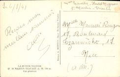 CPA La Suisse Nicoise St Martin Vesubie Vue generale