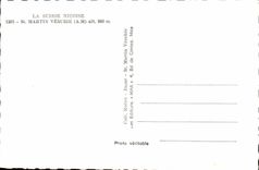 CPA St Martin Vesubie Vue generale