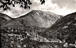 CPA La Suisse Nicoise St Martin Vesubie Vue generale 