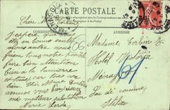 CPA Nice Avenue de la Gare 