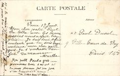 CPA Vence Boulevard Paul Andre Ligne du Sud de la France