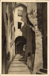 CPA Roquebrune Rue de Chateau 