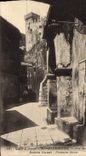 CPA Cote d'Azur Roquebrune Rue de Azure Coast 