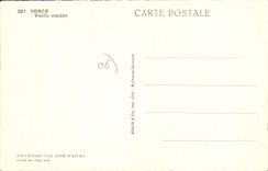 CPA La Cote d'Azur Nice 