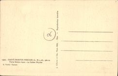 CPA Saint Martin Vesubie Porte Sainte Anne La Suisse Nicoise