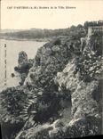 CPA Cap d'Antibes Rochers de la Villa Eilenroc 