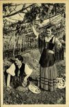 CPA Cote d'Azur Costumes du Pays 