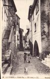 CPA La Turbie vieille rue 