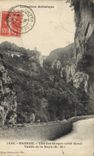CPA Saorge vue des Gorges cote Nord Vallee de la Roya 