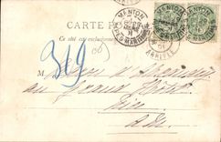 CPA Menton vieille rue 