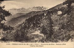 CPA Peira Cava A M environs de Nice Saison d'Ete Chaine des Alpes 