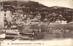 CPA Villefranche sur mer le port 