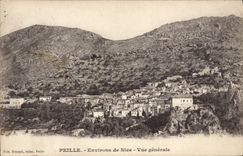 CPA Peille environs de Nice vue generale 