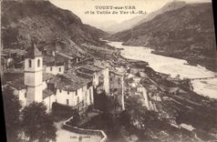 CPA Touet sur Var et la Vallee du Var 